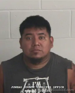 Mugshot of EDGAR GUZMAN-GARCIA booked in Juneau County, Wisconsin on July 25, 2026