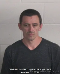 Mugshot of DONALD PATRICK FINNEGAN booked in Juneau County, Wisconsin on April 25, 2026