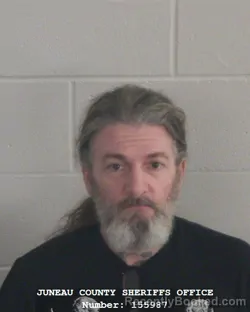 Mugshot of Shawn Matthew Rumpel booked in Juneau County, Wisconsin on September 11, 2026