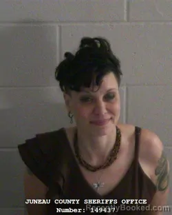 Booking photo from Juneau County, Wisconsin