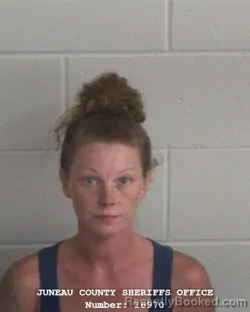 Mugshot of STACY MARIE ZIELER booked in Juneau County, Wisconsin on July 10, 2026