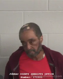 Mugshot of JAMES CALVIN ALLEN booked in Juneau County, Wisconsin on March 7, 2026