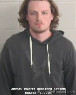 Mugshot of ANTHONY MASON MAYER booked in Juneau County, Wisconsin on April 3, 2026