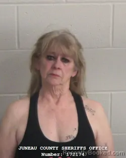 Mugshot of JUDY KAY WIDLUND booked in Juneau County, Wisconsin on April 3, 2026