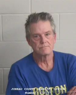 Mugshot of ROBERT ALAN KOPHAMEL booked in Juneau County, Wisconsin on April 4, 2026