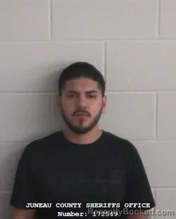 Booking photo from Juneau County, Wisconsin