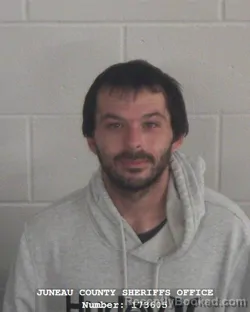 Mugshot of CHRISTOPHER JAMES YOUNG booked in Juneau County, Wisconsin on May 24, 2026