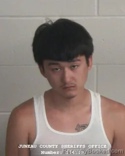 Booking photo from Juneau County, Wisconsin