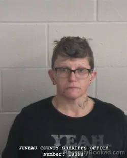 Mugshot of CHRISTINE E DAY booked in Juneau County, Wisconsin on April 3, 2026