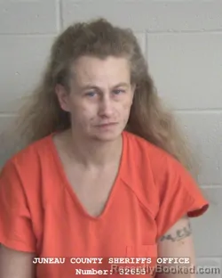 Mugshot of TONI MARIE SCHAUB booked in Juneau County, Wisconsin on March 20, 2026