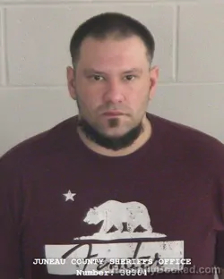 Mugshot of CHRISTOPHER C D BRIGHT booked in Juneau County, Wisconsin on March 6, 2026