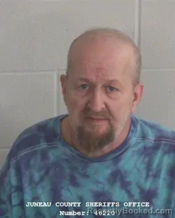 Mugshot of Robert John Herrmann booked in Juneau County, Wisconsin on October 23, 2026