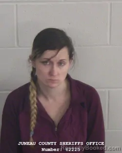 Mugshot of MEGAN RENEE SCHILTZ booked in Juneau County, Wisconsin on March 6, 2026