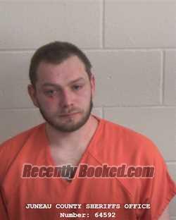 Booking photo from Juneau County, Wisconsin