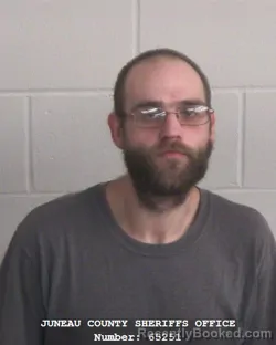 Booking photo from Juneau County, Wisconsin