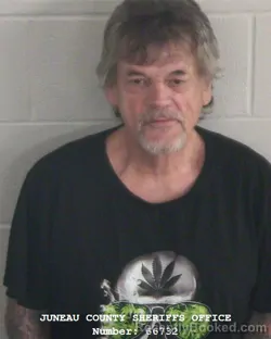 Mugshot of STEVEN DOUGLAS CHOLKA booked in Juneau County, Wisconsin on June 1, 2026