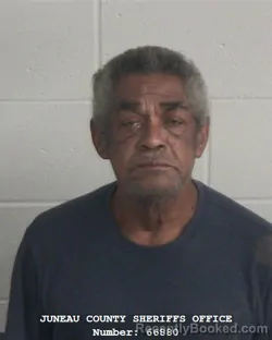 Mugshot of Ignacio Hernandez Herrera booked in Juneau County, Wisconsin on August 18, 2026