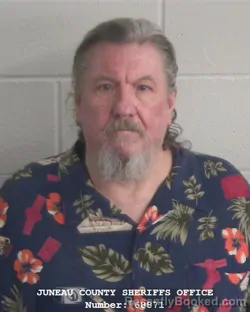 Mugshot of Steven Kurt Pagor booked in Juneau County, Wisconsin on August 5, 2026