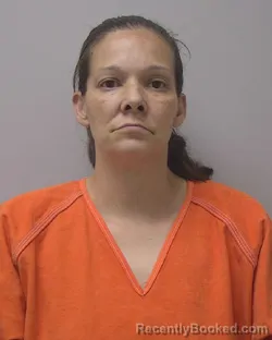Mugshot of Amanda Marie Barber booked in Marathon County, Wisconsin on August 5, 2026