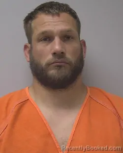 Mugshot of Chad Forrest Blank booked in Marathon County, Wisconsin on August 9, 2026
