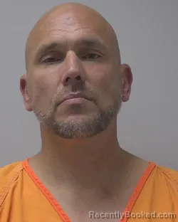 Mugshot of Christopher Paul Burch booked in Marathon County, Wisconsin on October 8, 2026