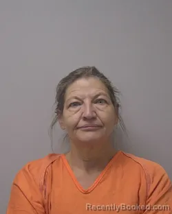 Mugshot of Carla Jean Sims booked in Marathon County, Wisconsin on October 9, 2026