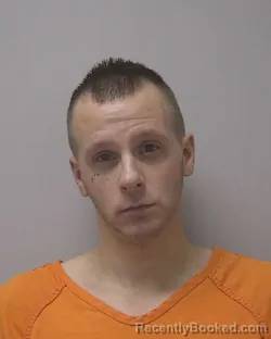 Mugshot of Dylan Donald Tallman booked in Marathon County, Wisconsin on October 22, 2026