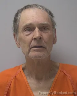 Mugshot of Gerald William Hunter booked in Marathon County, Wisconsin on August 8, 2026