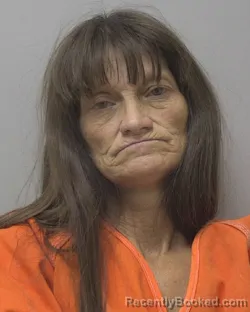 Mugshot of Holly Gloria Burdett booked in Marathon County, Wisconsin on October 17, 2026
