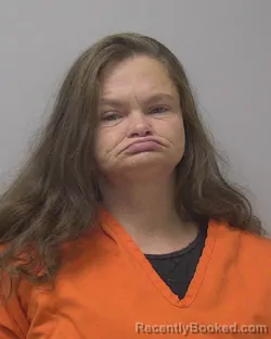 Mugshot of Jessie Lou Bonke booked in Marathon County, Wisconsin on October 14, 2026