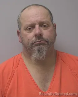 Mugshot of Jeffrey Robert Krzmarcik booked in Marathon County, Wisconsin on October 25, 2026
