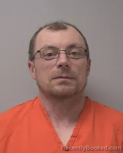 Mugshot of Jeremy Lucas booked in Marathon County, Wisconsin on August 21, 2026