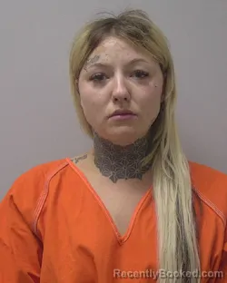 Mugshot of JADE MARIE OSTROWSKI booked in Marathon County, Wisconsin on June 21, 2026