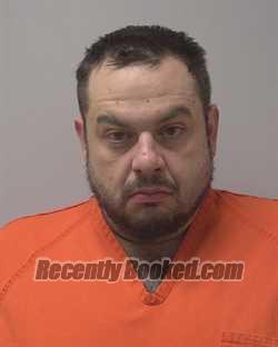 Booking photo from Marathon County, Wisconsin