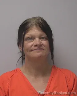 Mugshot of Kim Marie Broennimann booked in Marathon County, Wisconsin on October 8, 2026