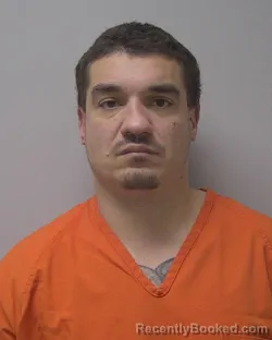 Mugshot of Kristopher Lee Anthony Firkus booked in Marathon County, Wisconsin on October 15, 2026