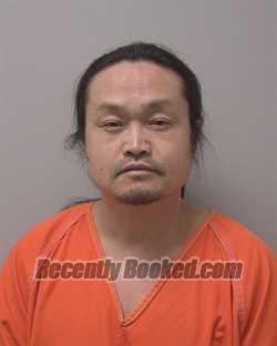 Booking photo from Marathon County, Wisconsin