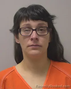 Mugshot of Michelle Lynn Drought booked in Marathon County, Wisconsin on October 8, 2026