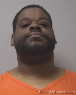 Mugshot of MONTRELL LORENZO STINSON booked in Marathon County, Wisconsin on May 10, 2026