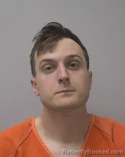 Mugshot of Matthew Michael Samz booked in Marathon County, Wisconsin on August 22, 2026