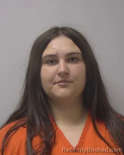 Mugshot of MACKENZIE RAE STREETER booked in Marathon County, Wisconsin on July 14, 2026