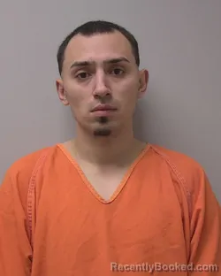 Mugshot of Orlando Reyes booked in Marathon County, Wisconsin on July 27, 2026