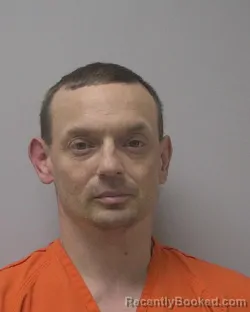 Mugshot of Shane Michael Krueger booked in Marathon County, Wisconsin on August 12, 2026