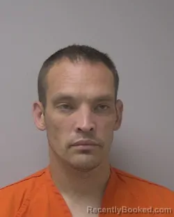 Mugshot of Travis James Eldridge booked in Marathon County, Wisconsin on July 25, 2026