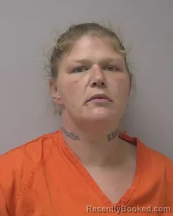 Mugshot of Tiffany Michelle Stone booked in Marathon County, Wisconsin on August 21, 2026