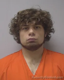 Mugshot of Zachary Thomas Lee Shelley booked in Marathon County, Wisconsin on October 1, 2026