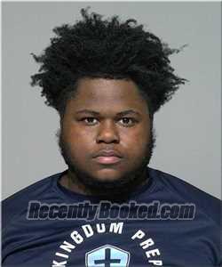 Booking photo from Milwaukee County, Wisconsin