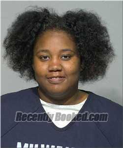 Booking photo from Milwaukee County, Wisconsin