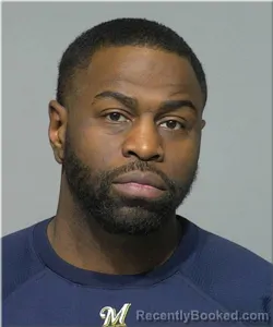 Booking photo from Milwaukee County, Wisconsin