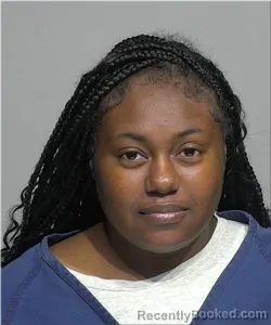 Mugshot of Aijiah Rucker booked in Milwaukee County, Wisconsin on March 3, 2026